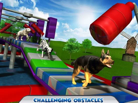 Изображение игры: Stunt Dog Simulator 3D