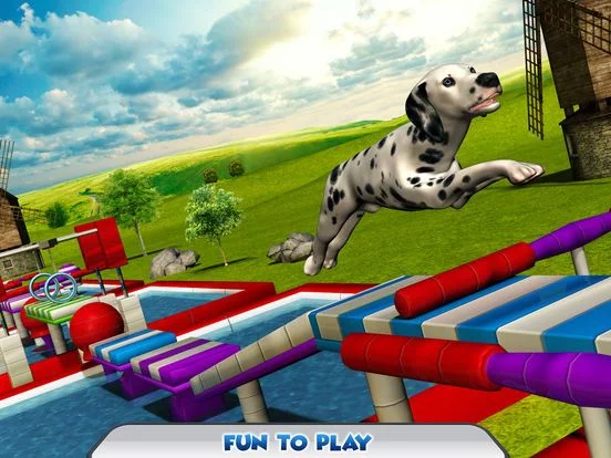 Изображение игры: Stunt Dog Simulator 3D