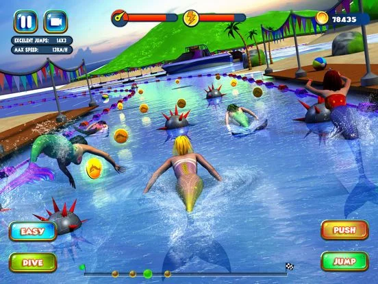 Изображение игры: Mermaid Dash 2016