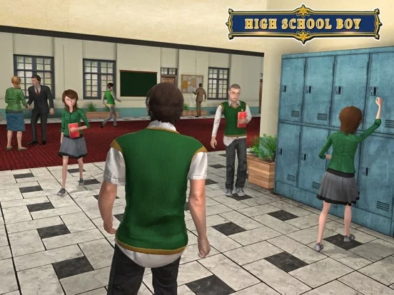 Изображение игры: High School Boy: Virtual Sim