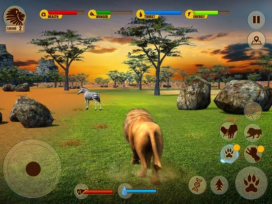 Изображение игры: Real Lion Adventure 3D