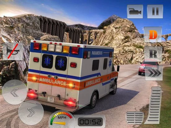 Изображение игры: Ambulance Rescue Driving 2016