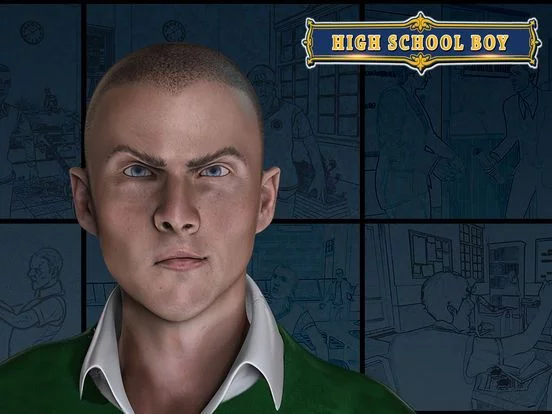 Изображение игры: High School Boy: Virtual Sim