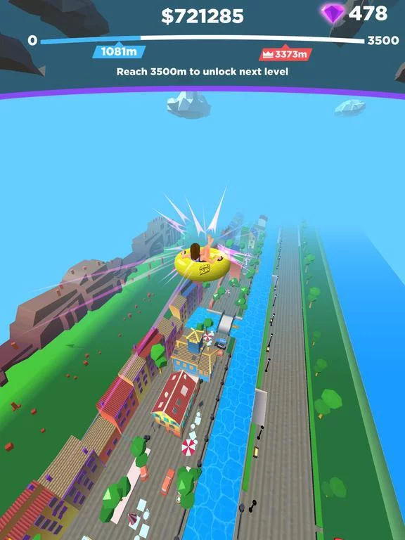 Изображение игры: Uphill Rush: Slide Jump