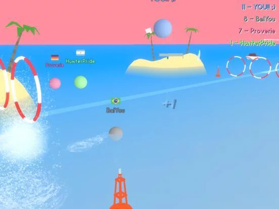 Изображение игры: Hoop Hop!