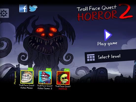 Изображение игры: Troll Face Quest Horror 2