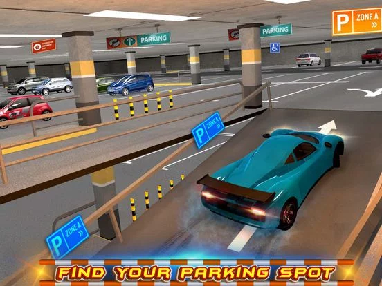 Изображение игры: Multi-storey Car Parking 3D