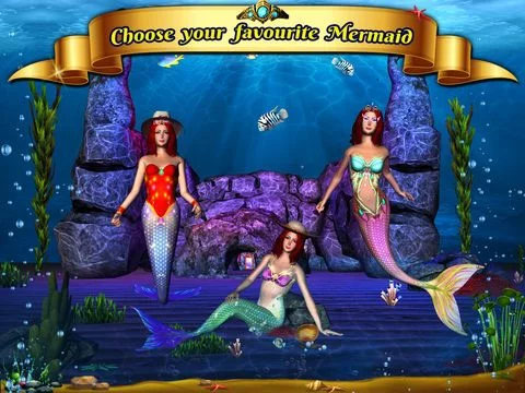 Изображение игры: Cute Mermaid Simulator 3D