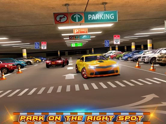 Изображение игры: Multi-storey Car Parking 3D