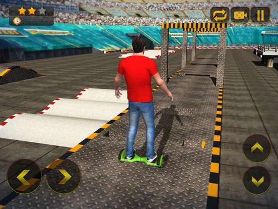 Изображение игры: Hoverboard Stunts Hero 2016