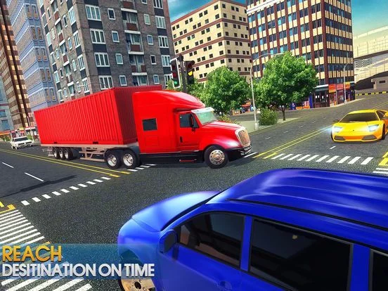Изображение игры: Truck Driving Simulation Game