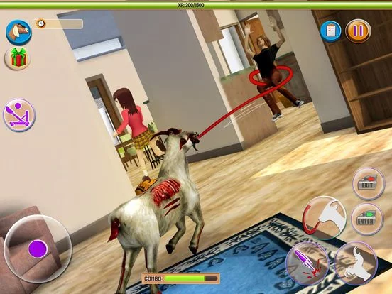 Изображение игры: Scary Goat 2017