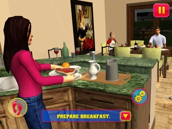 Изображение игры: Virtual Mom: Happy Family 3D