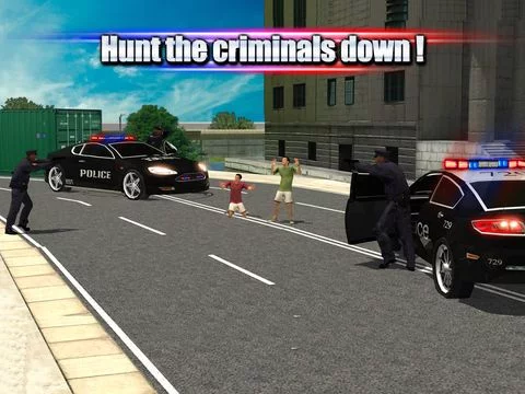 Изображение игры: Crime Town Police Car Driver