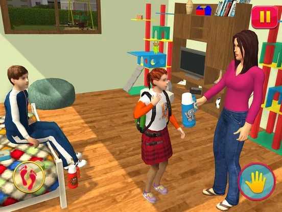Изображение игры: Virtual Mom: Happy Family 3D