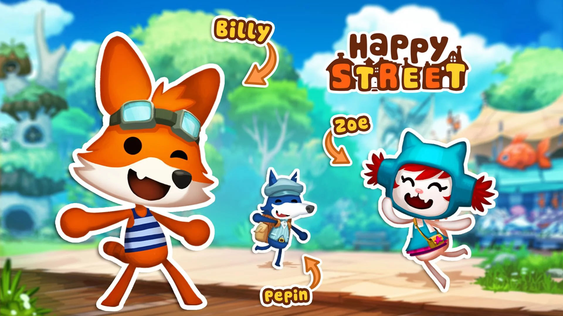 Изображение игры: Happy Street