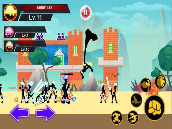Изображение игры: Stick Hero Pirate Fight Man