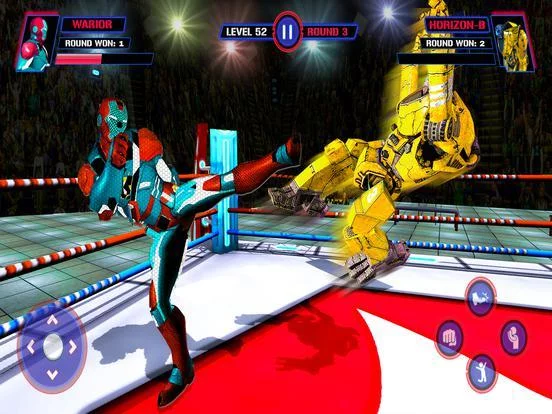 Изображение игры: Robot Fight Ring VS Heros