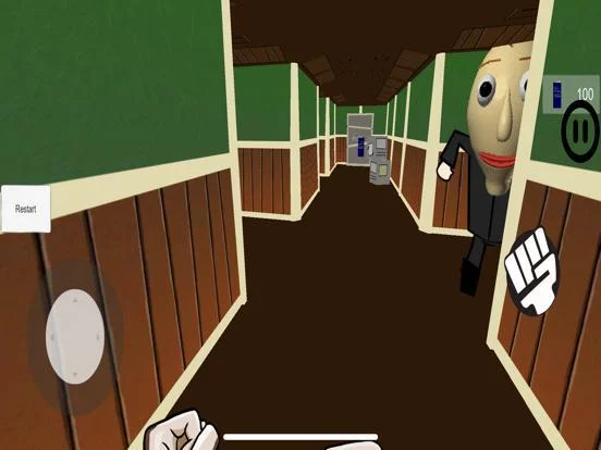 Изображение игры: Super Baldi Survival School