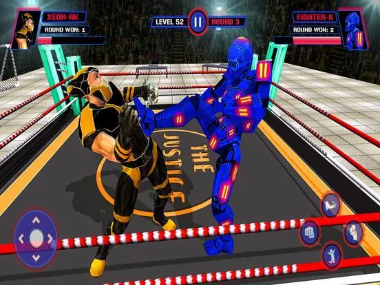 Изображение игры: Robot Fight Ring VS Heros