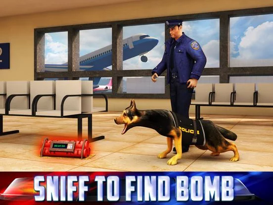 Изображение игры: Airport Police Dog Duty Sim