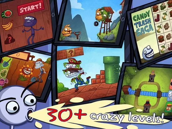 Изображение игры: Troll Face Quest Video Games