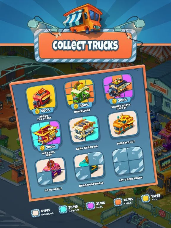 Изображение игры: Idle Food Truck Tycoon