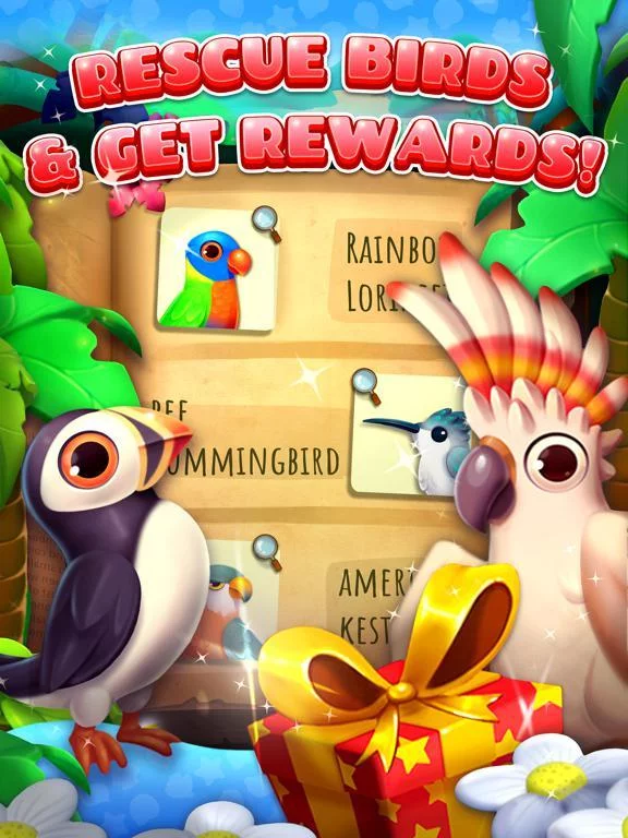 Изображение игры: Island Adventure - Bird Blast