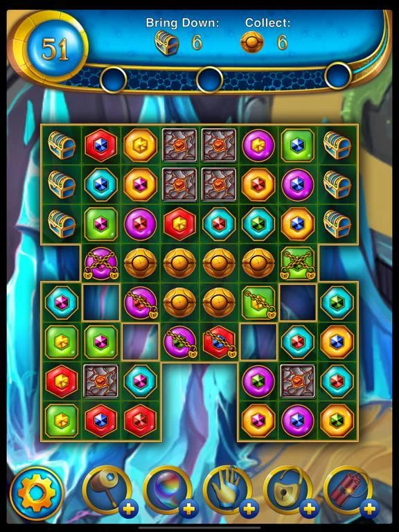 Изображение игры: Lost Jewels - Match 3 Puzzle