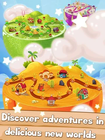 Изображение игры: Fruit Pop! Puzzles in Paradise - Fruit Pop Sequel