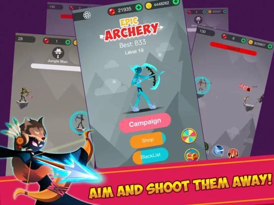Изображение игры: Stickman Epic Archer