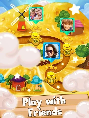 Изображение игры: Fruit Pop! Puzzles in Paradise - Fruit Pop Sequel