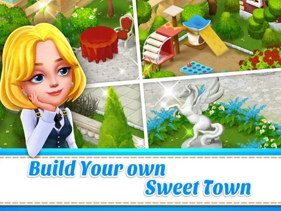 Изображение игры: Town Story - Match 3 Puzzle