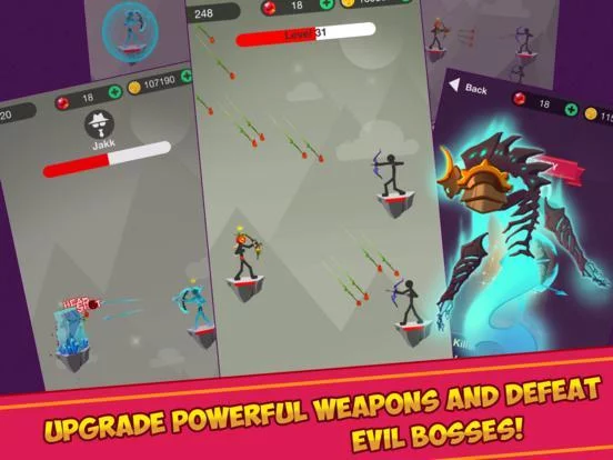 Изображение игры: Stickman Epic Archer