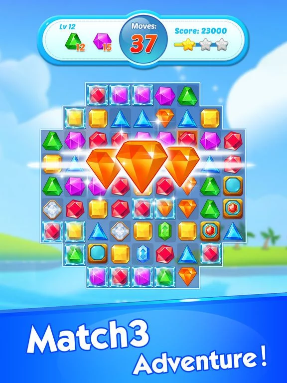 Изображение игры: Jewel Crush - Match 3 Games