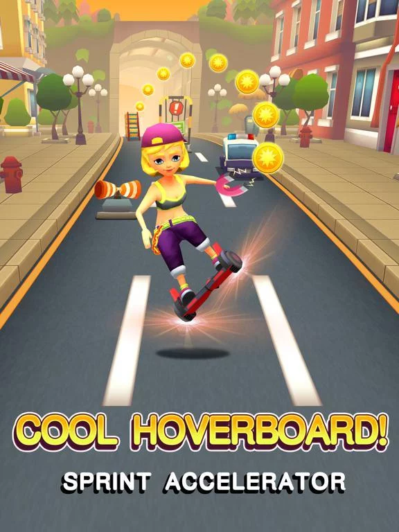 Изображение игры: Hoverboard Rush