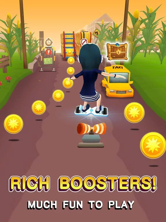 Изображение игры: Hoverboard Rush
