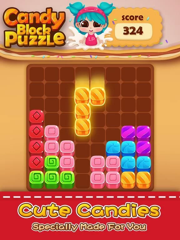 Изображение игры: Candy Block Puzzle Blast