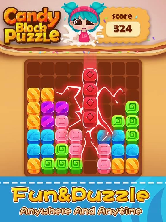Изображение игры: Candy Block Puzzle Blast