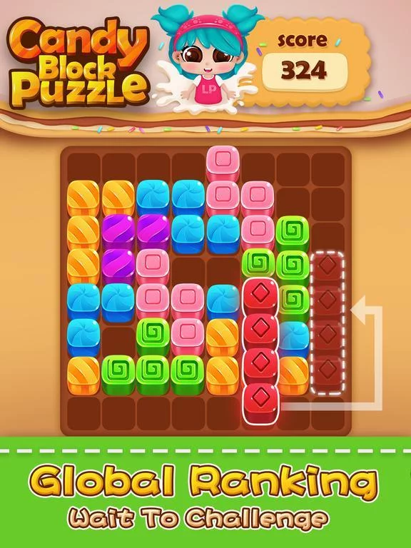 Изображение игры: Candy Block Puzzle Blast