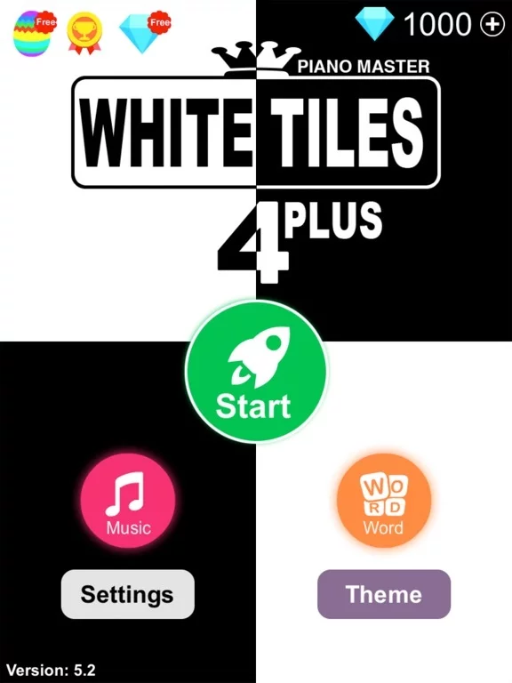 Изображение игры: White Tiles 4 Plus: Piano King