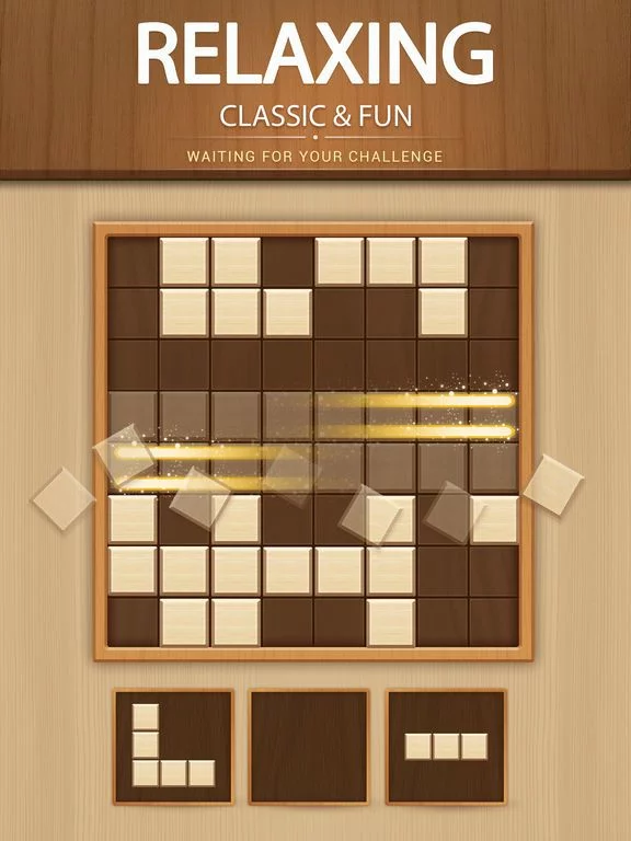 Изображение игры: Wood Block Puzzle Game