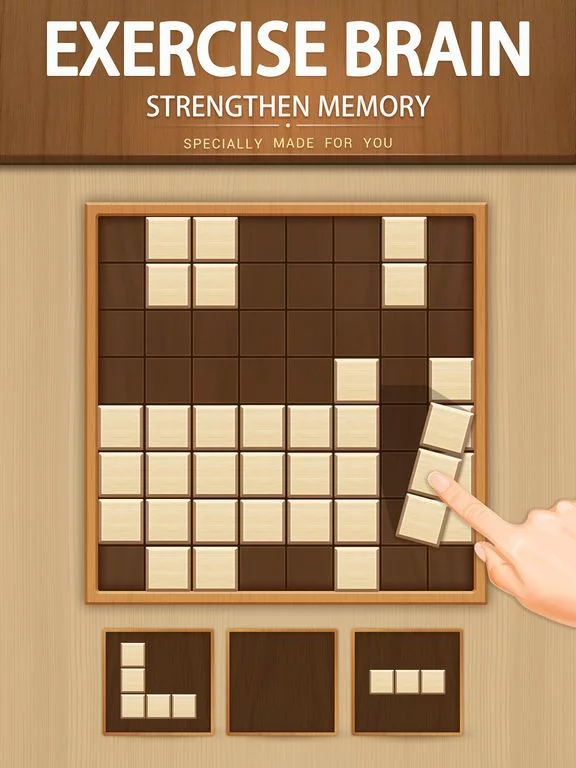 Изображение игры: Wood Block Puzzle Game
