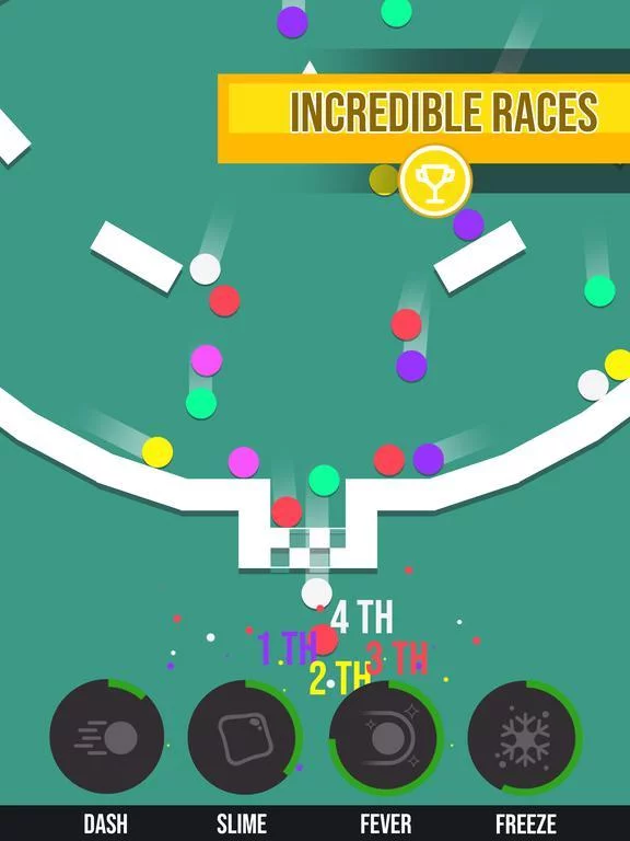 Изображение игры: Idle Ball Race