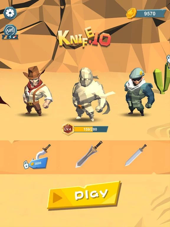 Изображение игры: knife.io!!