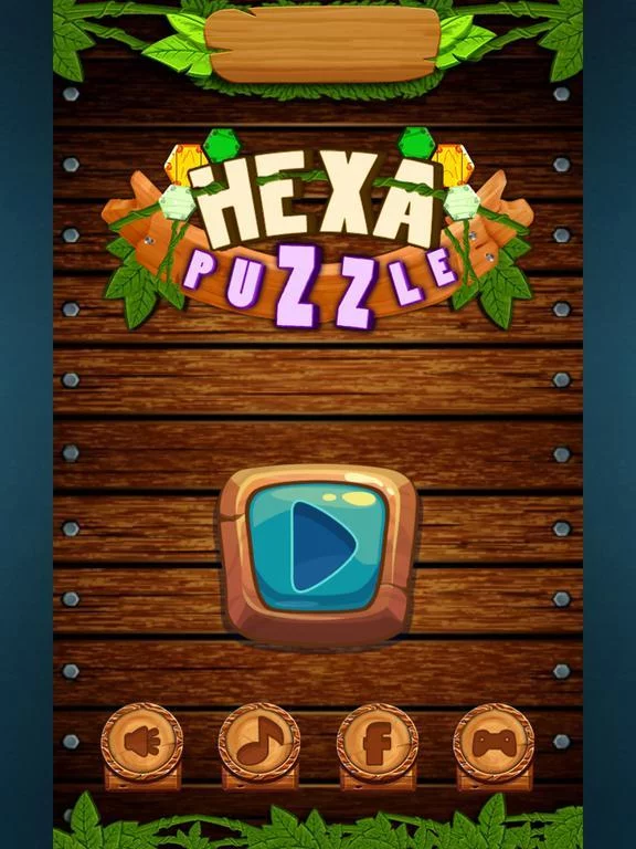 Изображение игры: Hexa Wood Block Puzzle!