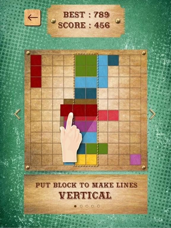Изображение игры: Retro Block Puzzle Game