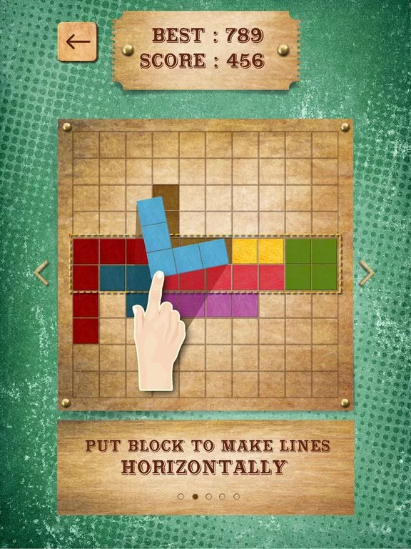 Изображение игры: Retro Block Puzzle Game