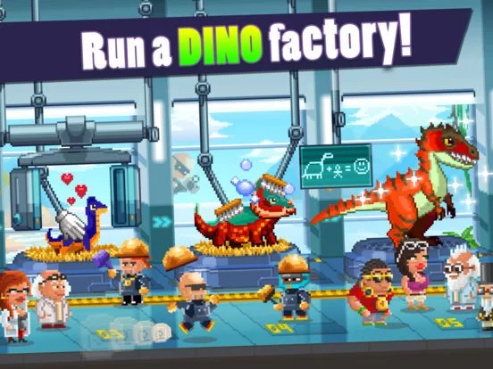 Изображение игры: Dino Factory
