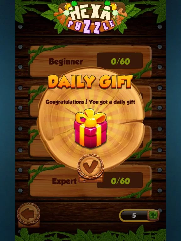 Изображение игры: Hexa Wood Block Puzzle!